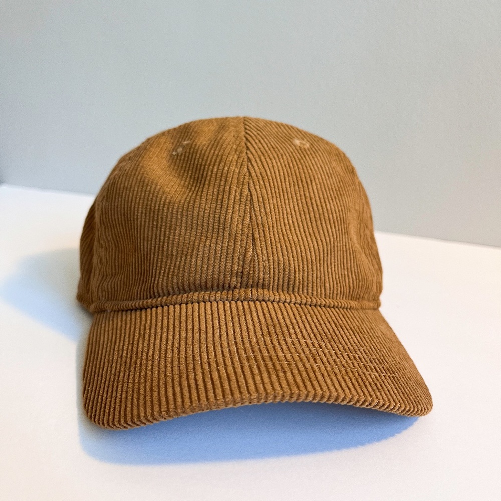 Corduroy ball cap
